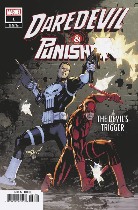 Daredevil/Punisher: The Devil's Trigger #1 David Marquez 1:25 (PRESALE 11/26/25)