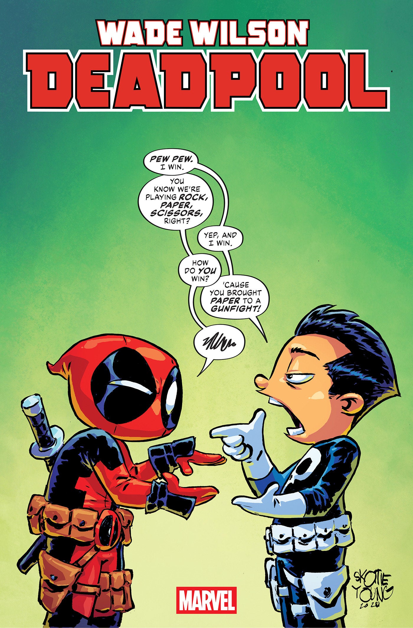 Wade Wilson: Deadpool #8 [BG] Cover B - Skottie Young Variant [Bg]