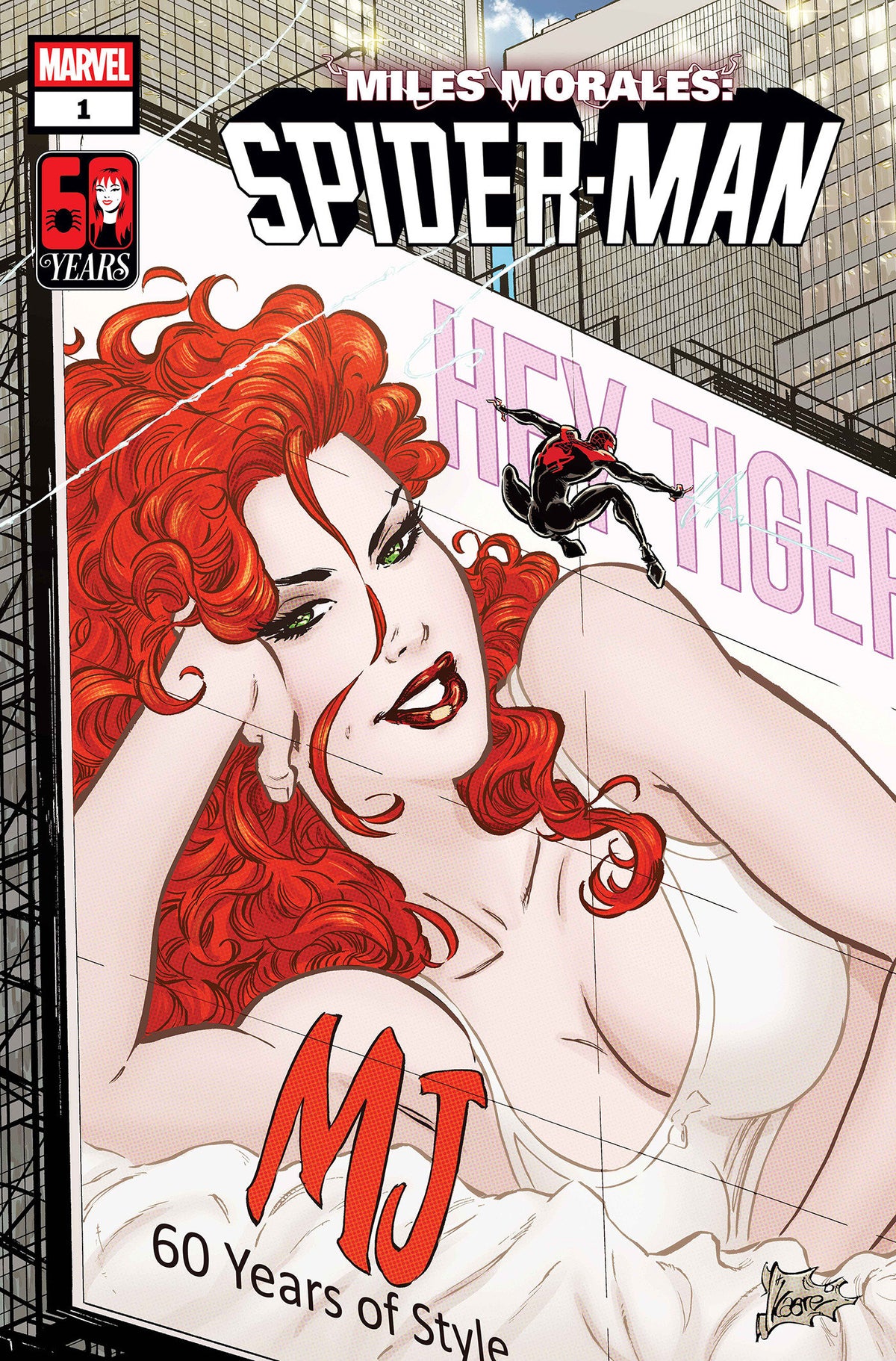 MILES MORALES: SPIDER-MAN #1 Kaare Andrews Mary Jane Watson Variant