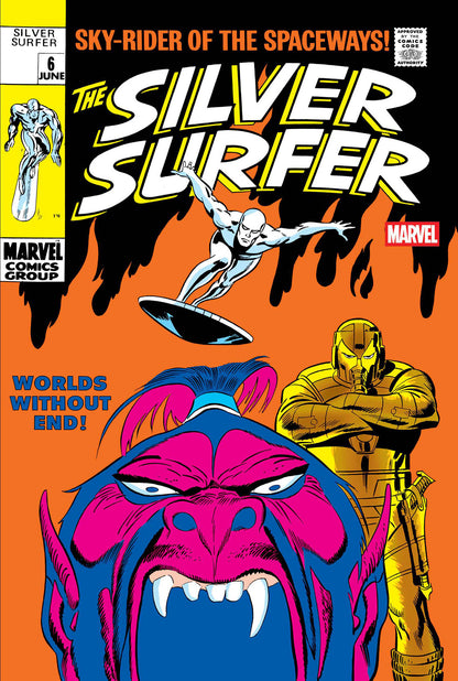 Silver Surfer #6 Cover B - Facsimile Edition Foil Variant