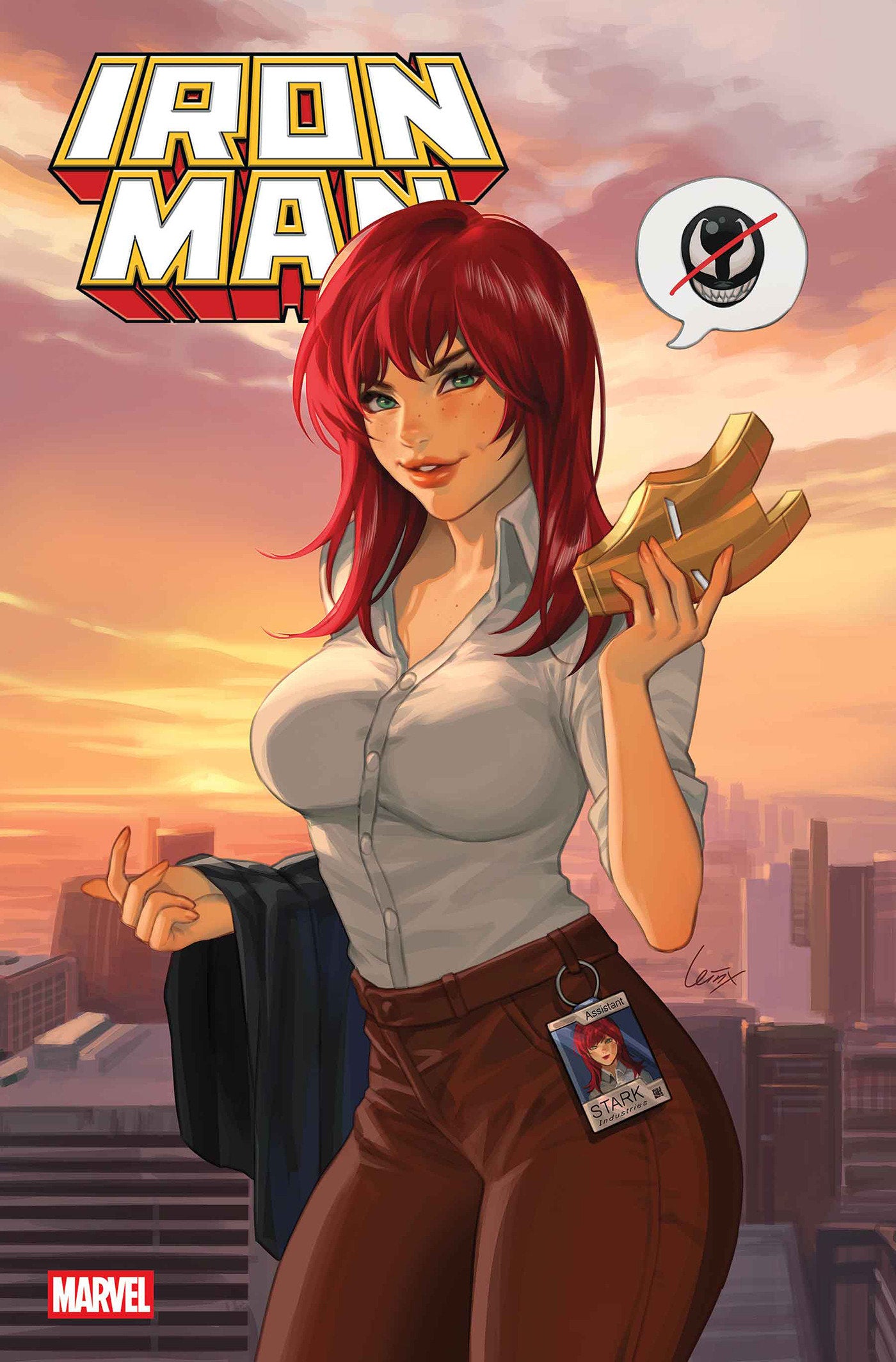 Iron Man #8 Cover D - Leirix Mary Jane Watson Variant