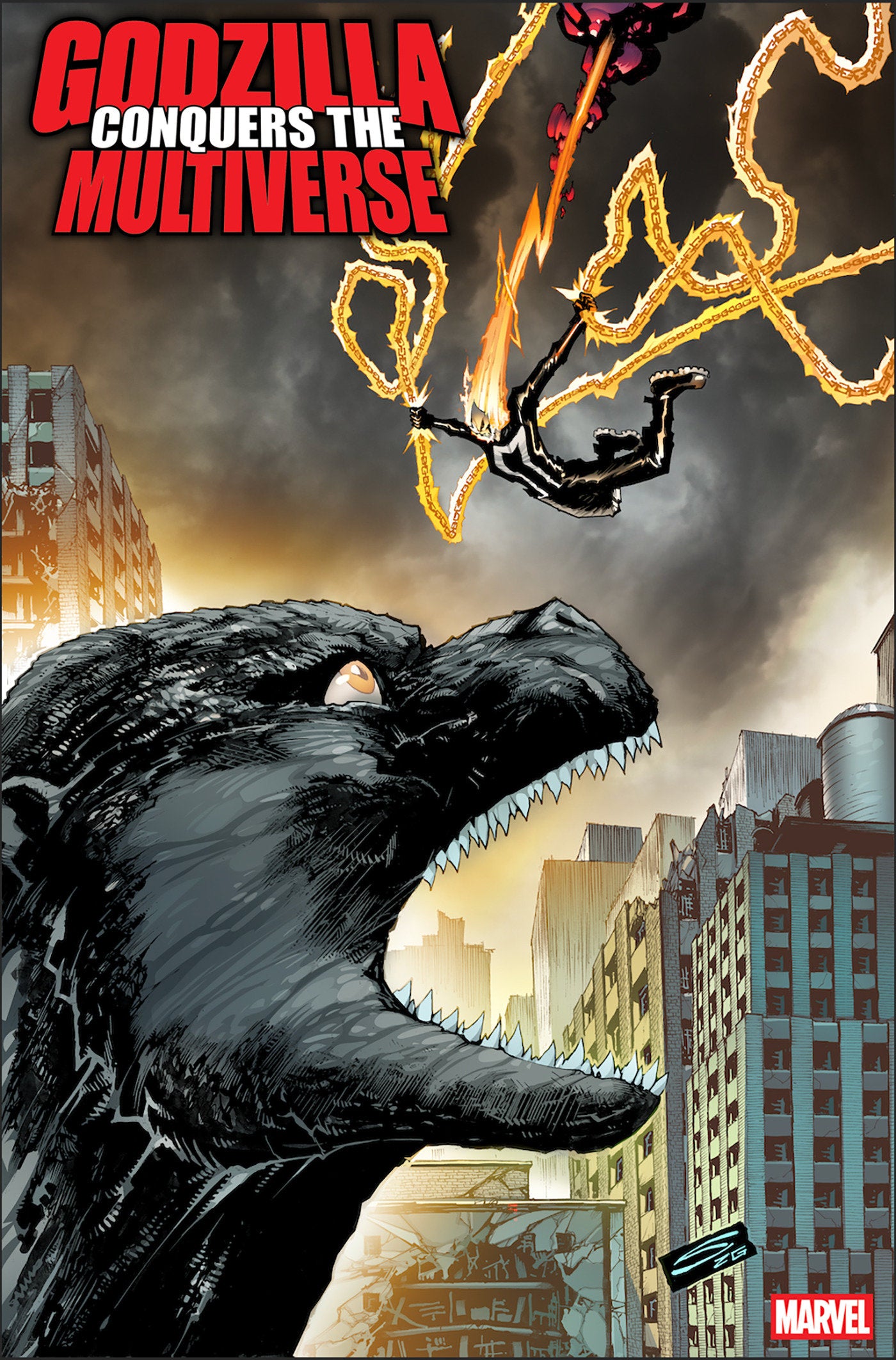 Godzilla Conquers The Multiverse #1 1:25 Gerardo Sandoval Variant (PRESALE 7/22/2026)