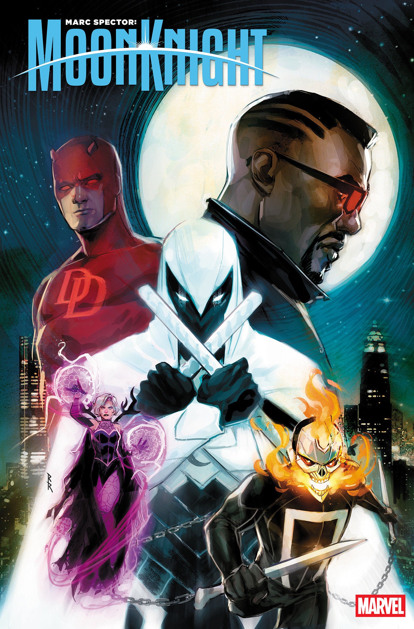MARC SPECTOR: MOON KNIGHT #8 ROD REIS VARIANT 1:25 (PRESALE 9/16/26)
