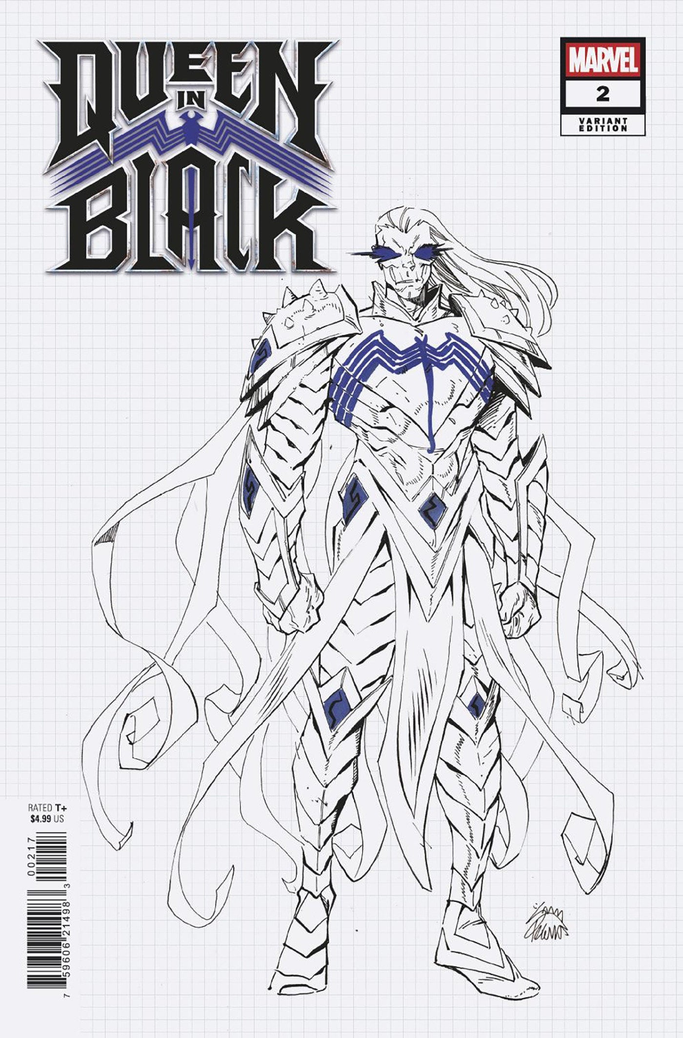 Queen In Black #2 Ryan Stegman Design Variant [Qib] 1:10 (PRESALE 8/5/2026)
