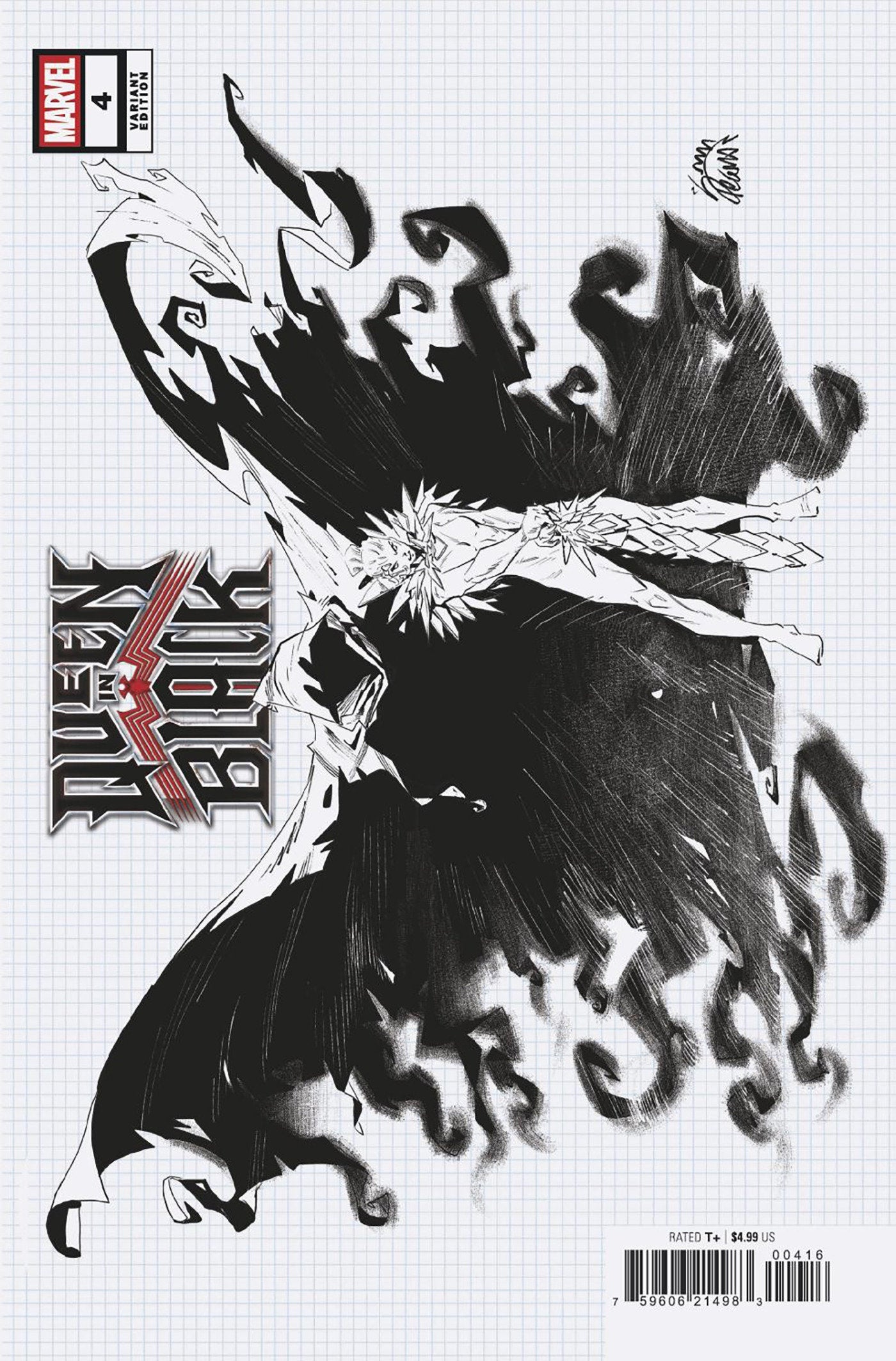 QUEEN IN BLACK #4 RYAN STEGMAN DESIGN VARIANT [QIB] 1:10 (PRESALE 9/16/26)