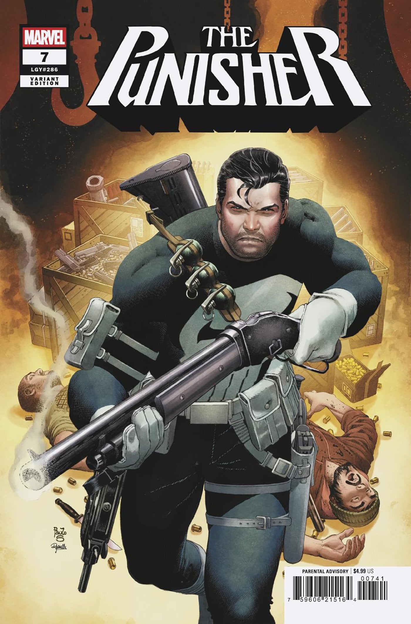 Punisher #7 Cover D - Paulo Siqueira Variant
