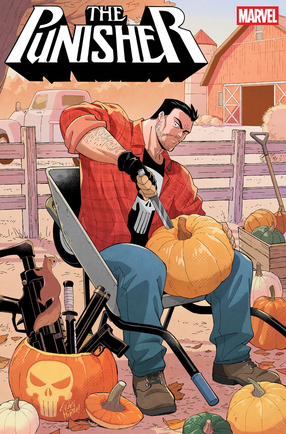 Punisher #8 [BG] Cover D - Gurihiru Fall Fantasies Variant [Bg]