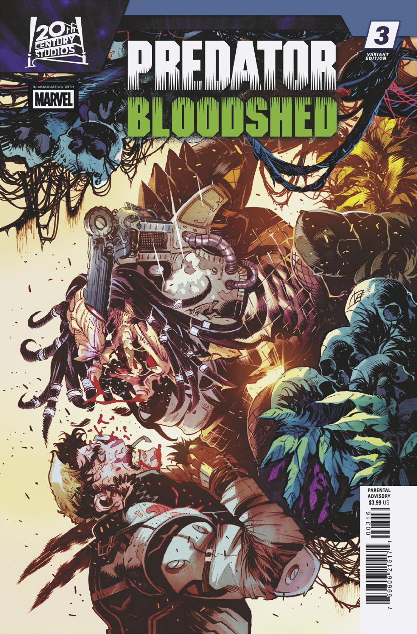 Predator: Bloodshed #3 Federico Vicentini 1:25 (RELEASES 4/29/26)