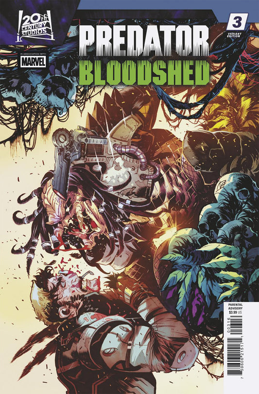 Predator: Bloodshed #3 Federico Vicentini 1:25 (RELEASES 4/29/26)