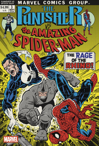 Punisher Vs. Spider-Man #3 (PRESALE 9/23/2026) You Pick Variant