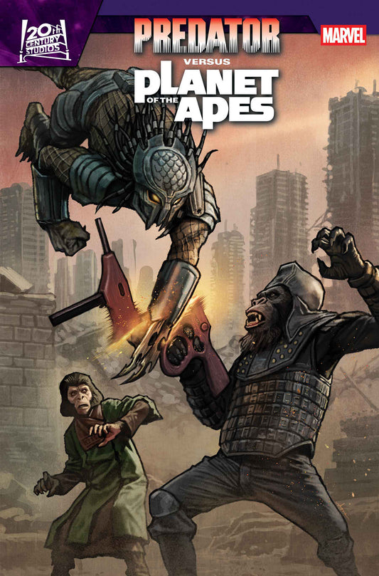 Predator Vs. The Planet Of The Apes #2 Cover A - Main