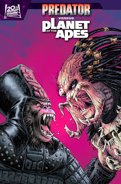Predator Vs. The Planet Of The Apes #2 Cover C - Dave Wachter Variant