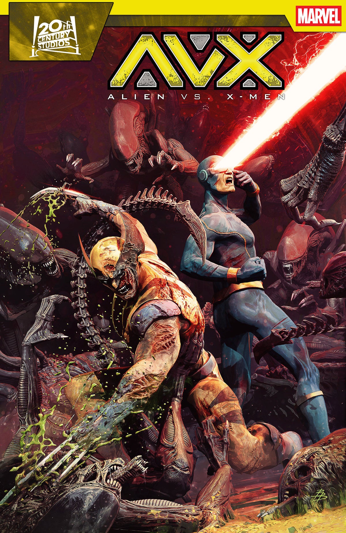 Alien vs. X-Men #1 Bjorn Barends Variant Bjorn Barends Variant