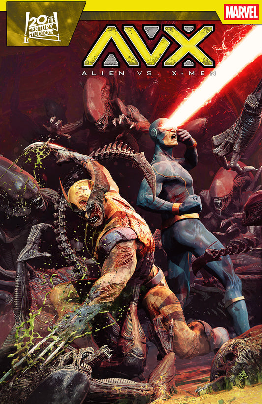 Alien vs. X-Men #1 Bjorn Barends Variant Bjorn Barends Variant