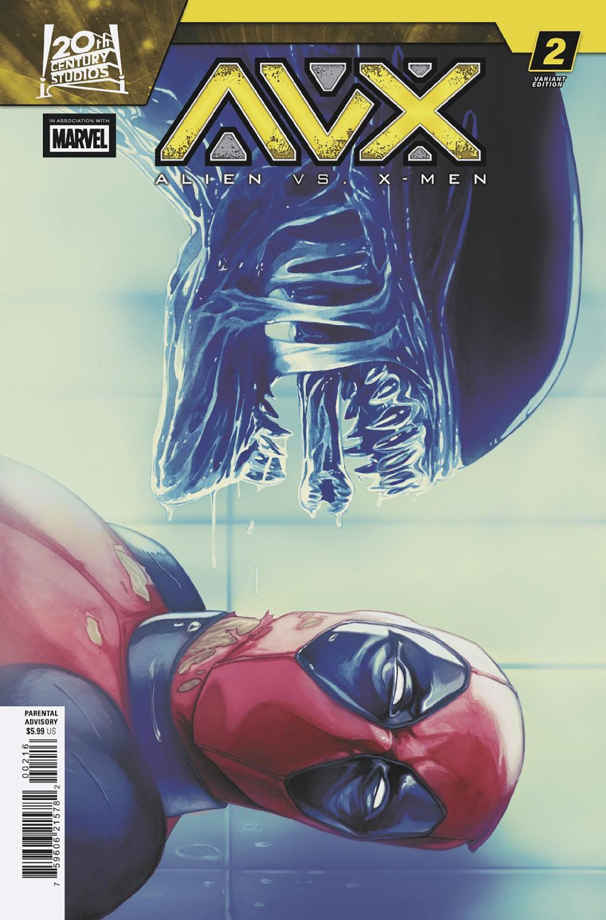 ALIEN VS. X-MEN #2 NIMIT MALAVIA VARIANT 1:25 (PRESALE 10/28/26)