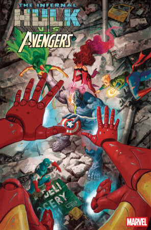 INFERNAL HULK VS. AVENGERS #1 COVER D GERMAN PERALTA 1:25 VARIANT