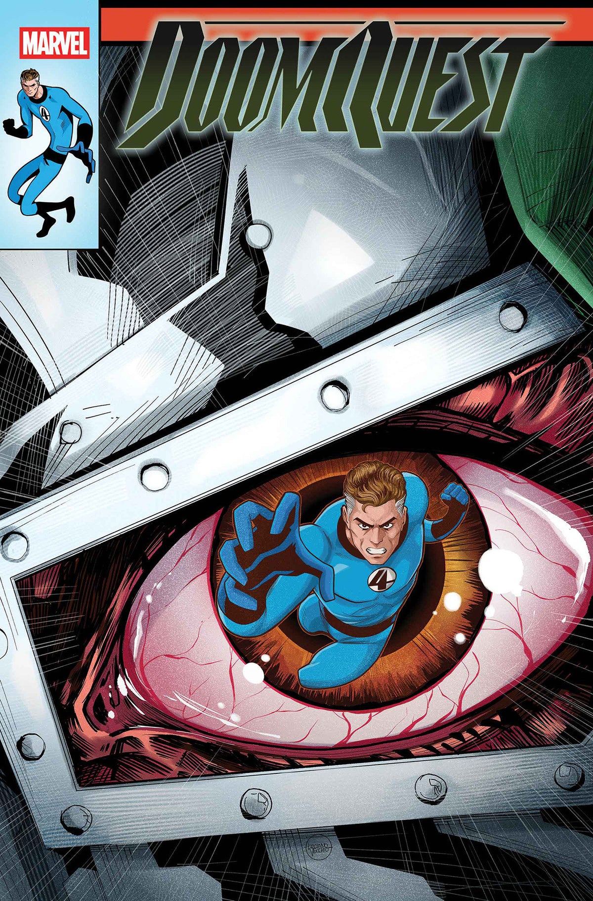 Doomquest #4 Cover B - Luciano Vecchio Homage Variant