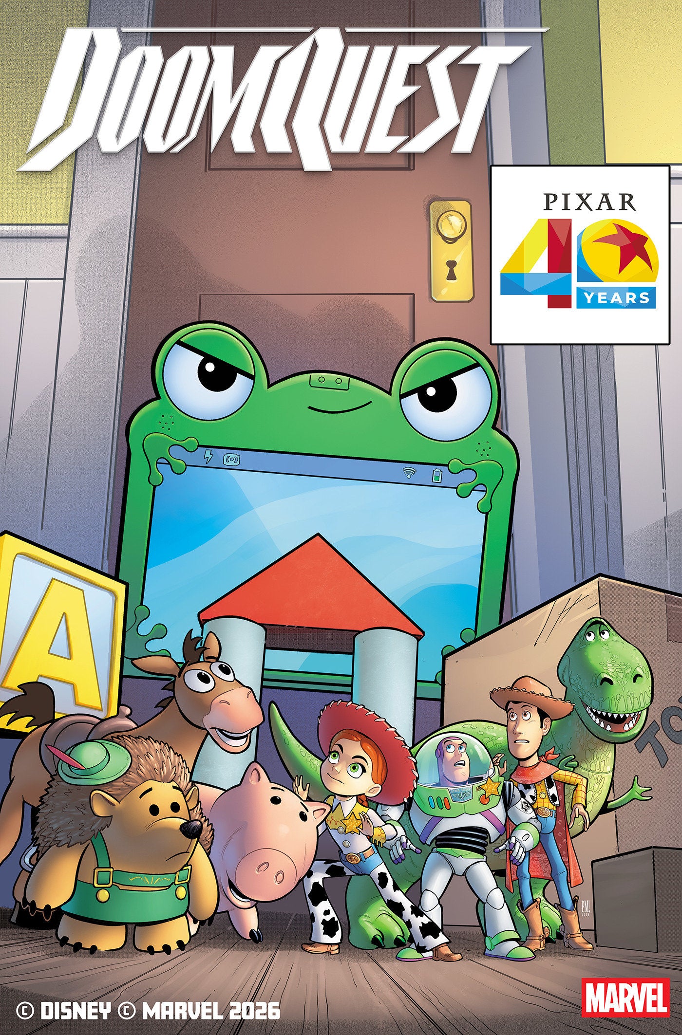 Doomquest #4 Cover E - Paco Medina Pixar 40th Variant