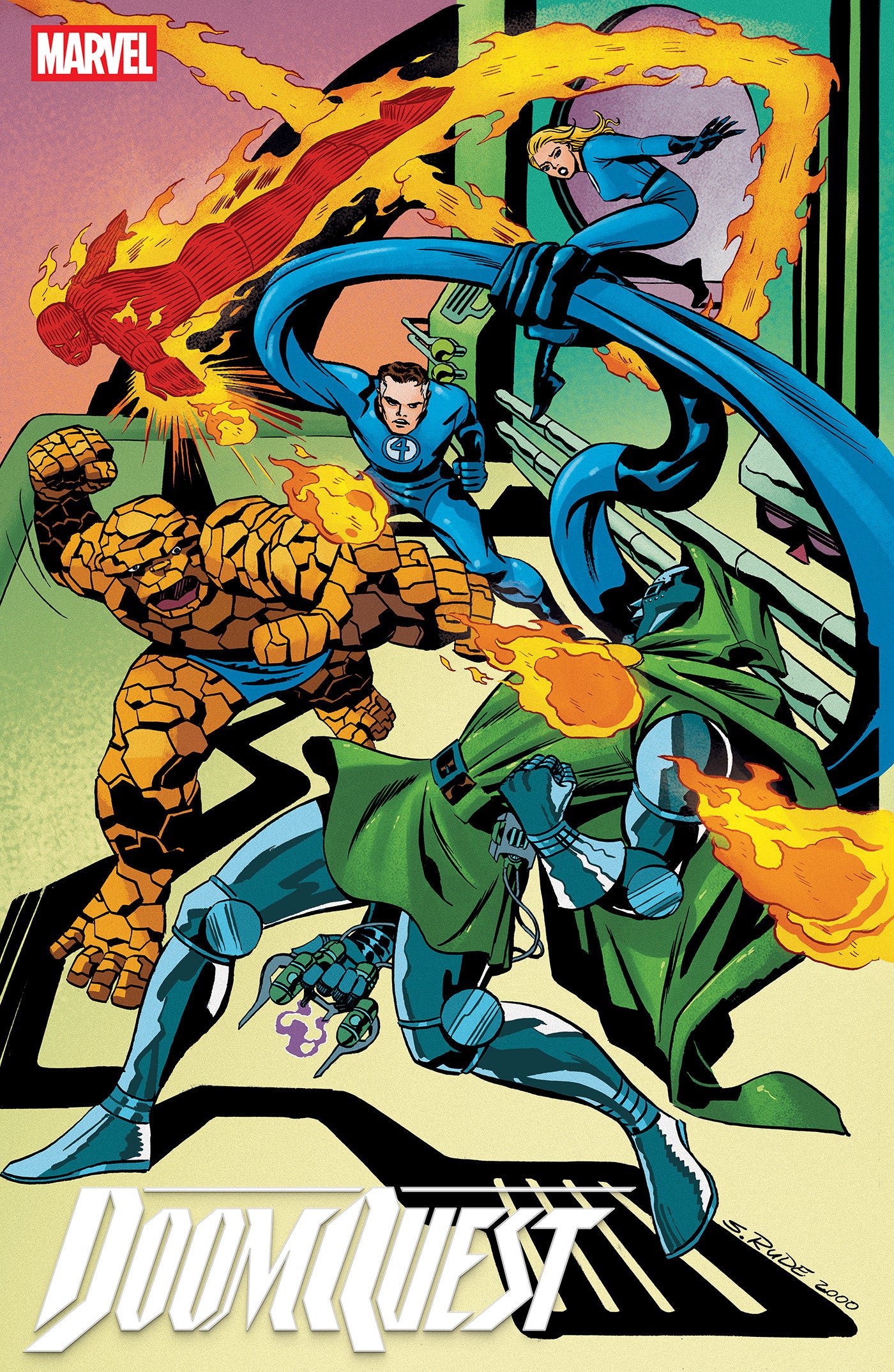 Doomquest #4 Cover F - Steve Rude Variant