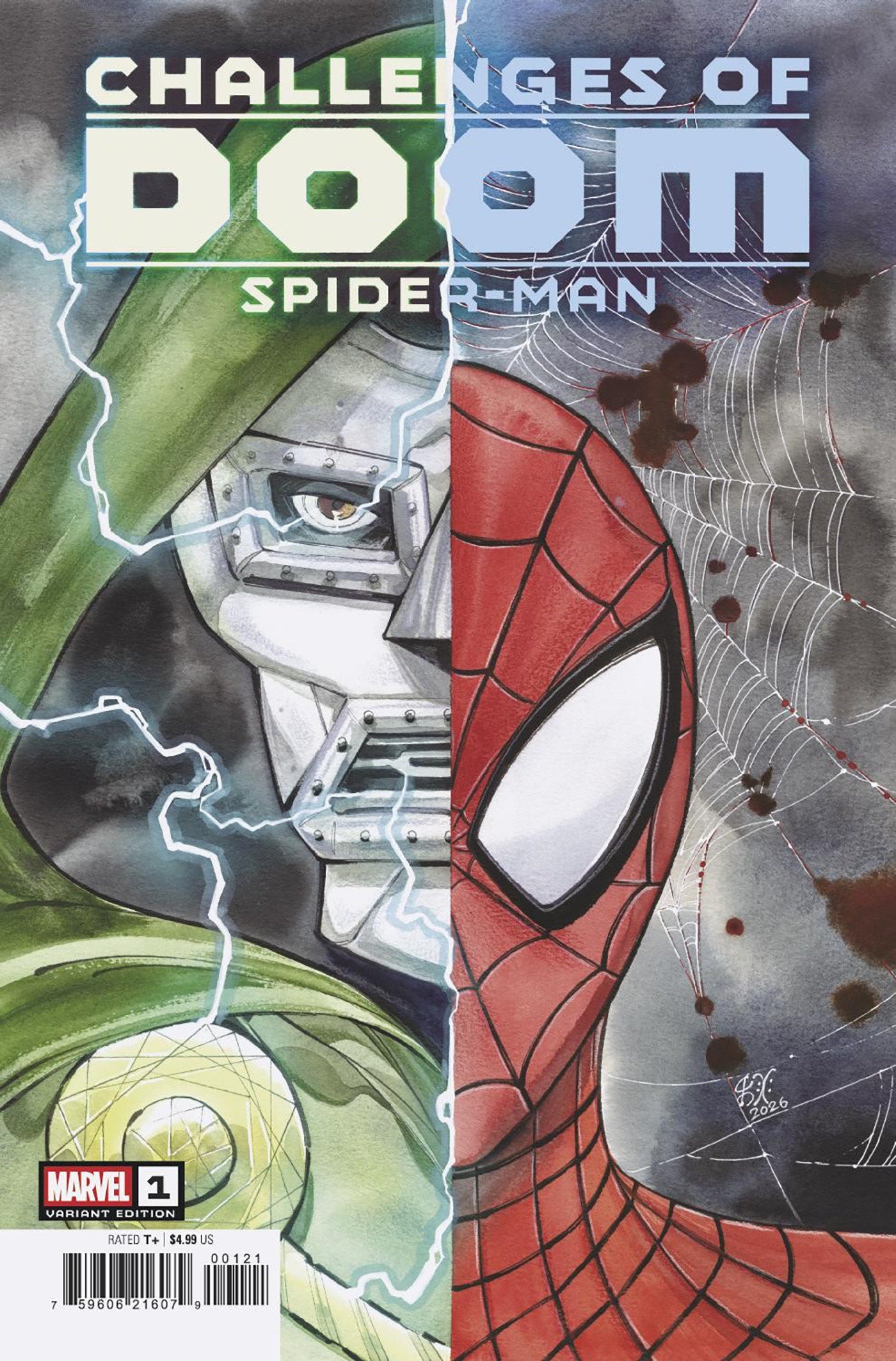 Challenges Of Doom: Spider-Man #1 Cover B - Peach Momoko Variant