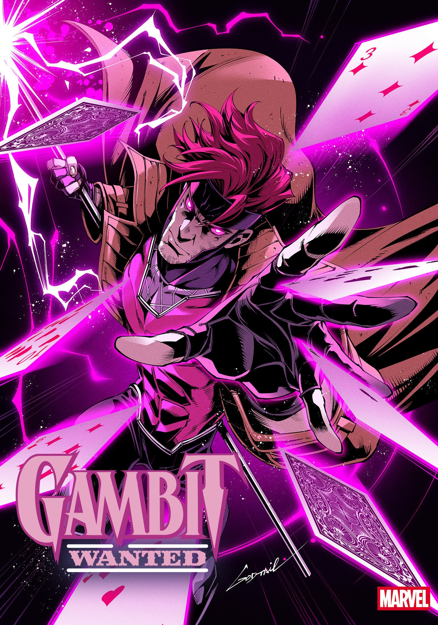 Gambit: Wanted #2 Cover B - Godtail Gambit Variant