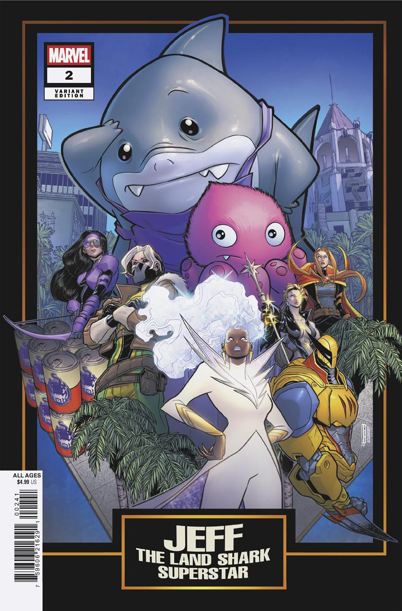 Jeff The Land Shark: Superstar #2 Cover D - David Baldeon Variant