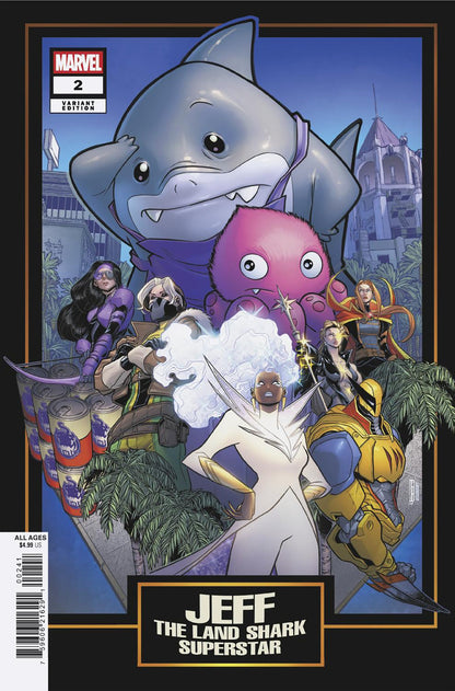 Jeff The Land Shark: Superstar #2 Cover D - David Baldeon Variant