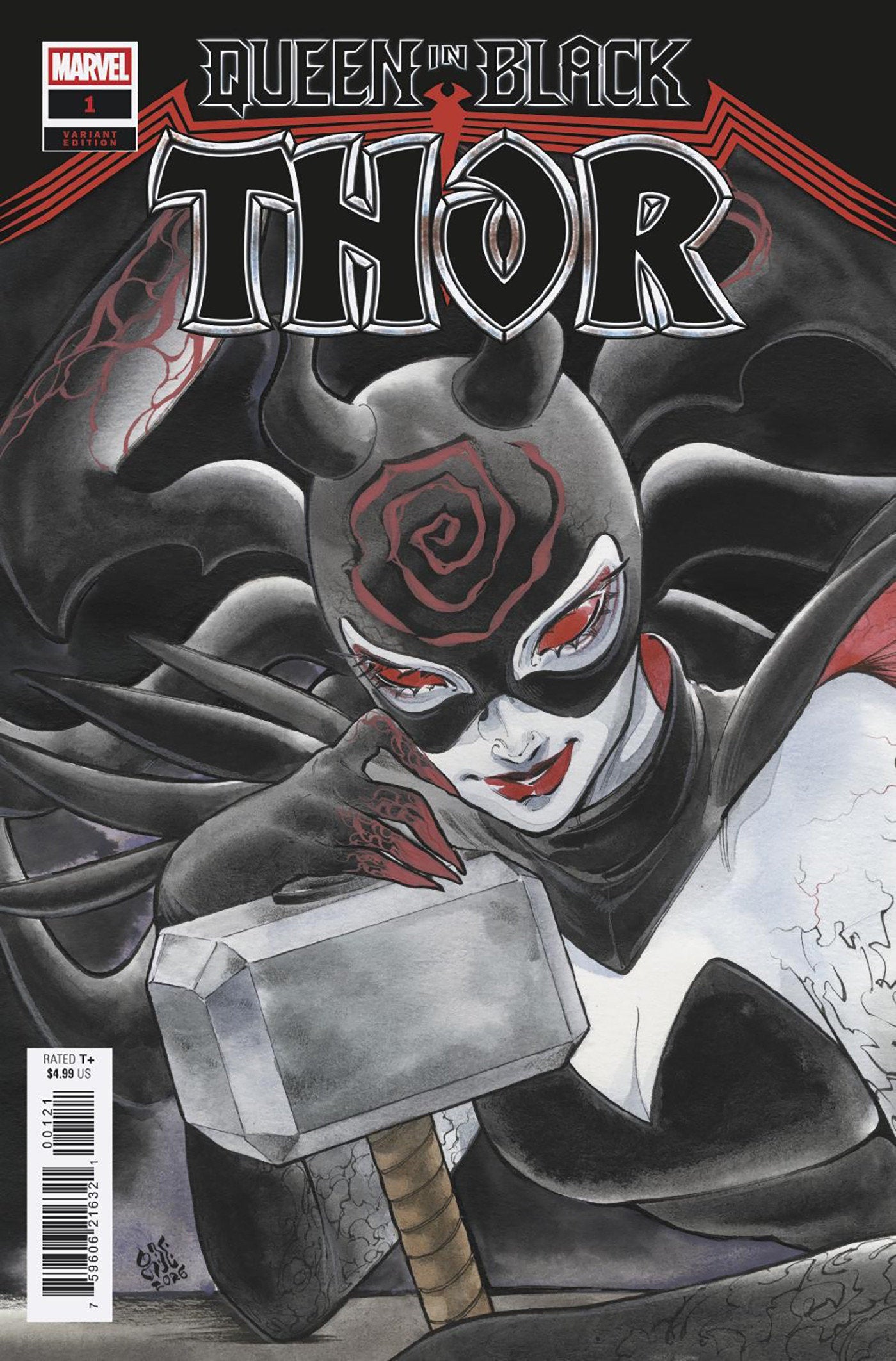 Queen In Black: Thor #1 [QIB] Cover B - Peach Momoko Variant [QIB]
