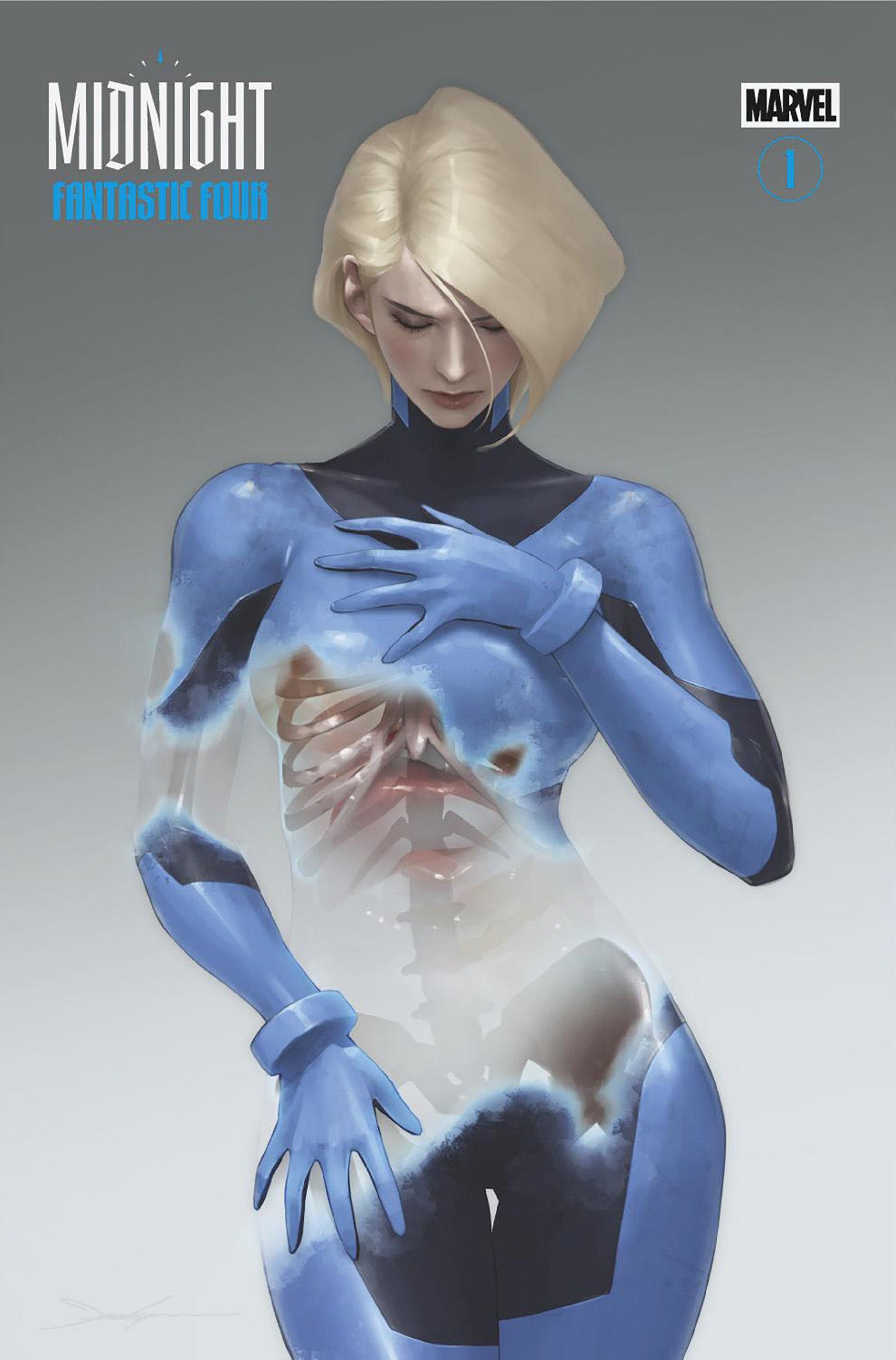 MIDNIGHT FANTASTIC FOUR #1 COVER E JEEHYUNG LEE MIDNIGHT GALLERY 1:25 VARIANT (PRESALE 10/7/26)