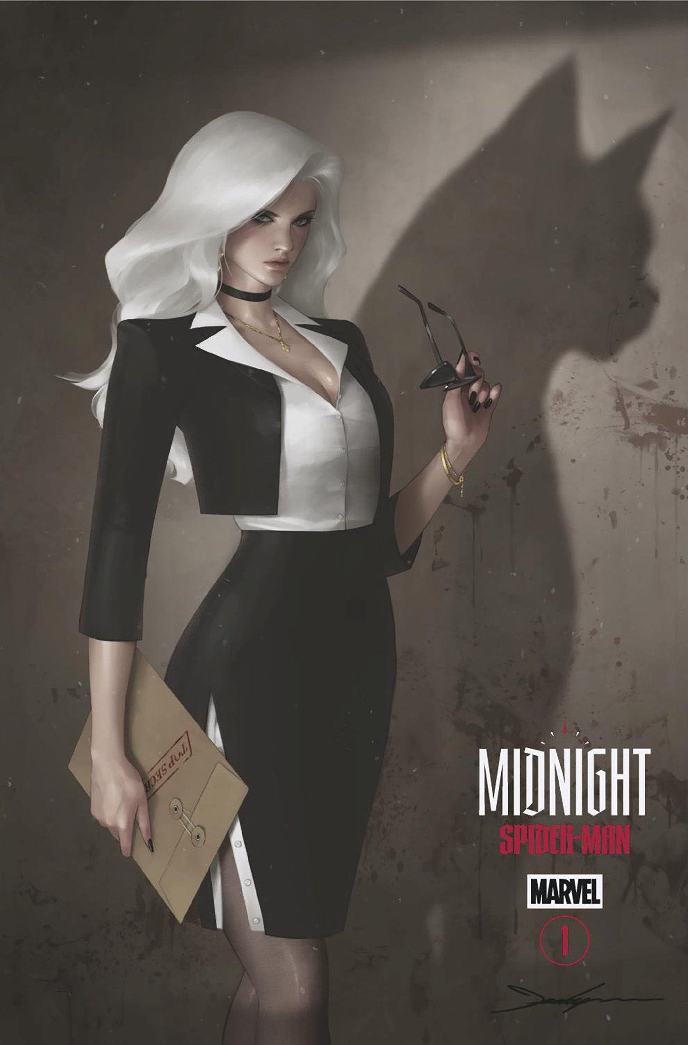 MIDNIGHT SPIDER-MAN #1 COVER E JEEHYUNG LEE MIDNIGHT GALLERY 1:25 VARIANT (PRESALE 10/7/26)