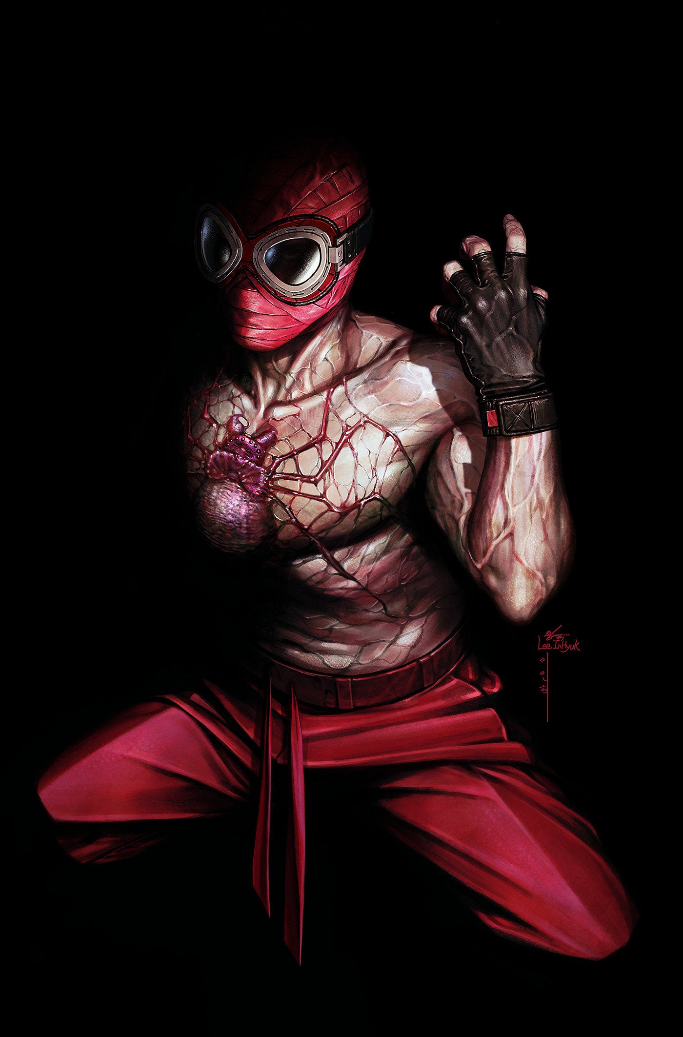 MIDNIGHT SPIDER-MAN #1 COVER J INHYUK LEE VIRGIN 1:100 VARIANT (PRESALE 10/7/26)