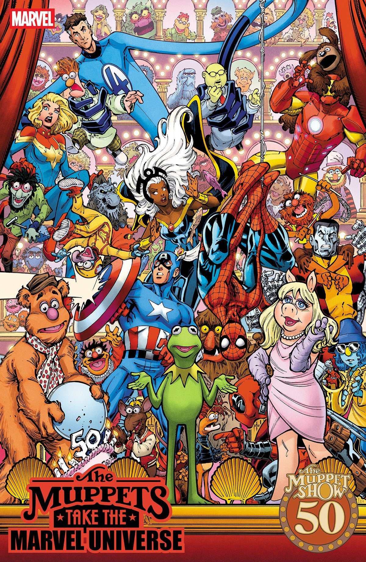 Cover F - Todd Nauck Muppet Show Homage Variant — 75960621689500161