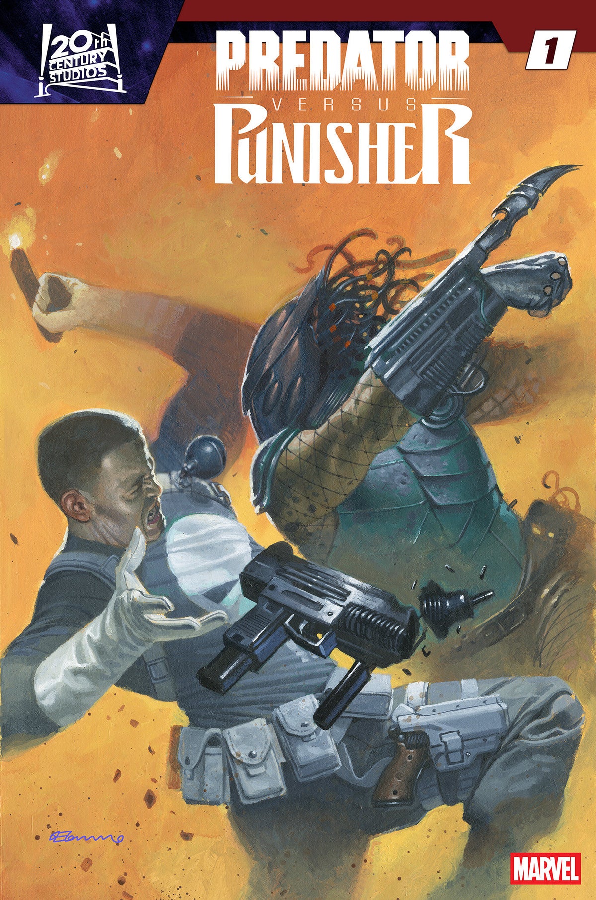 PREDATOR VS. PUNISHER #1 CVR C FABRIZIO DE TOMMASO 1:25 VAR (PRESALE 11/11/26)