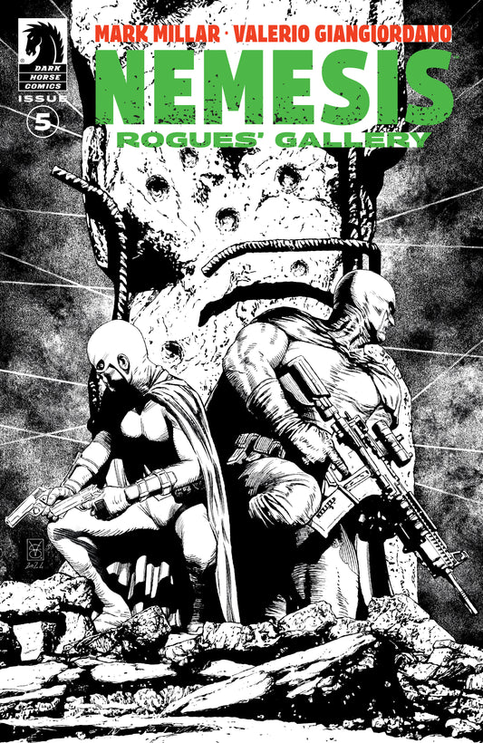 Nemesis: Rogues' Gallery #5 (Cover B) (Black & White) (Valerio Giangiordano)