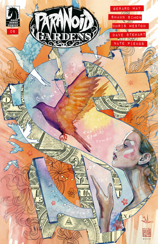 Paranoid Gardens #6 (CVR B) (David Mack) (PRESALE 12/18/24)