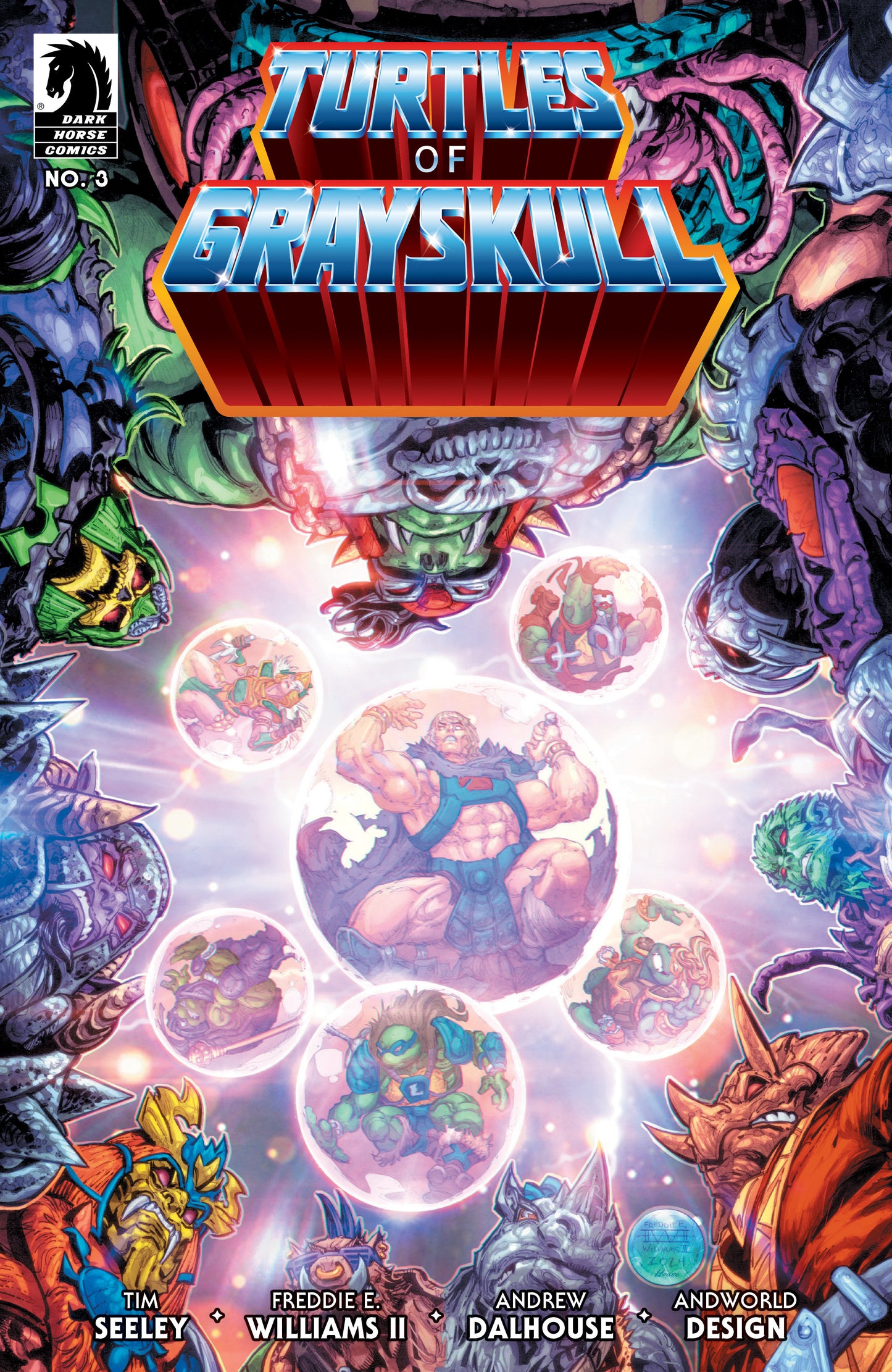 Masters Of The Universe/Teenage Mutant Ninja Turtles: Turtles Of Grayskull #3 (Cover A) (Freddie E. Williams II)