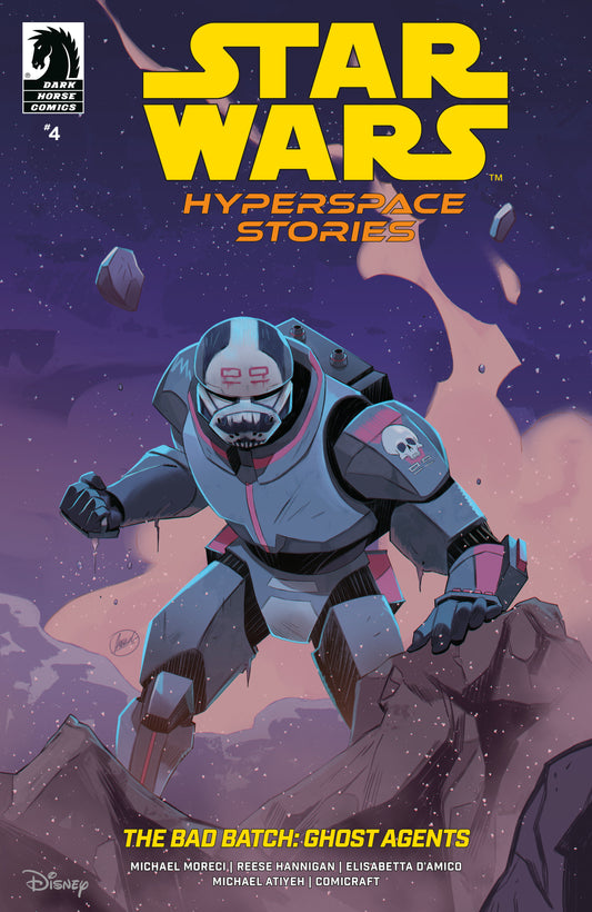 Star Wars: Hyperspace Stories: The Bad Batch--Ghost Agents #4 (Cover B) (French Carlomagno)