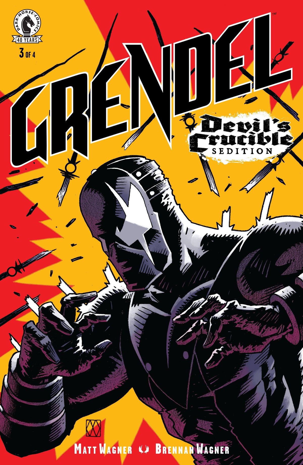 Grendel: Devil's Crucible--Sedition #3 Cover A (Matt Wagner) — current PRH 76156801424200311