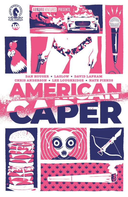 American Caper #10 Cover A (Tyler Boss)