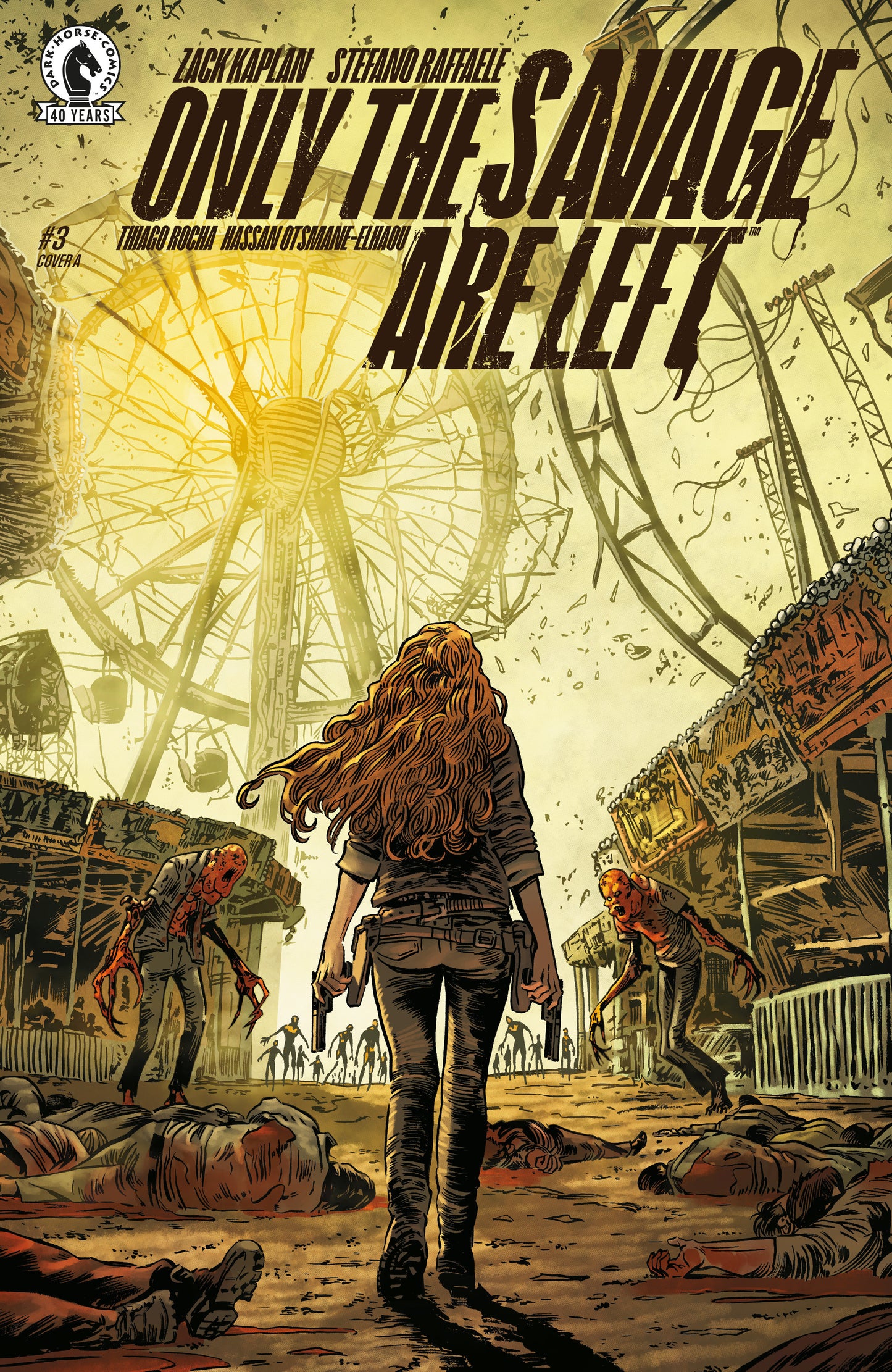 Only the Savage Are Left #3 Cover A (Stefano Raffaele)