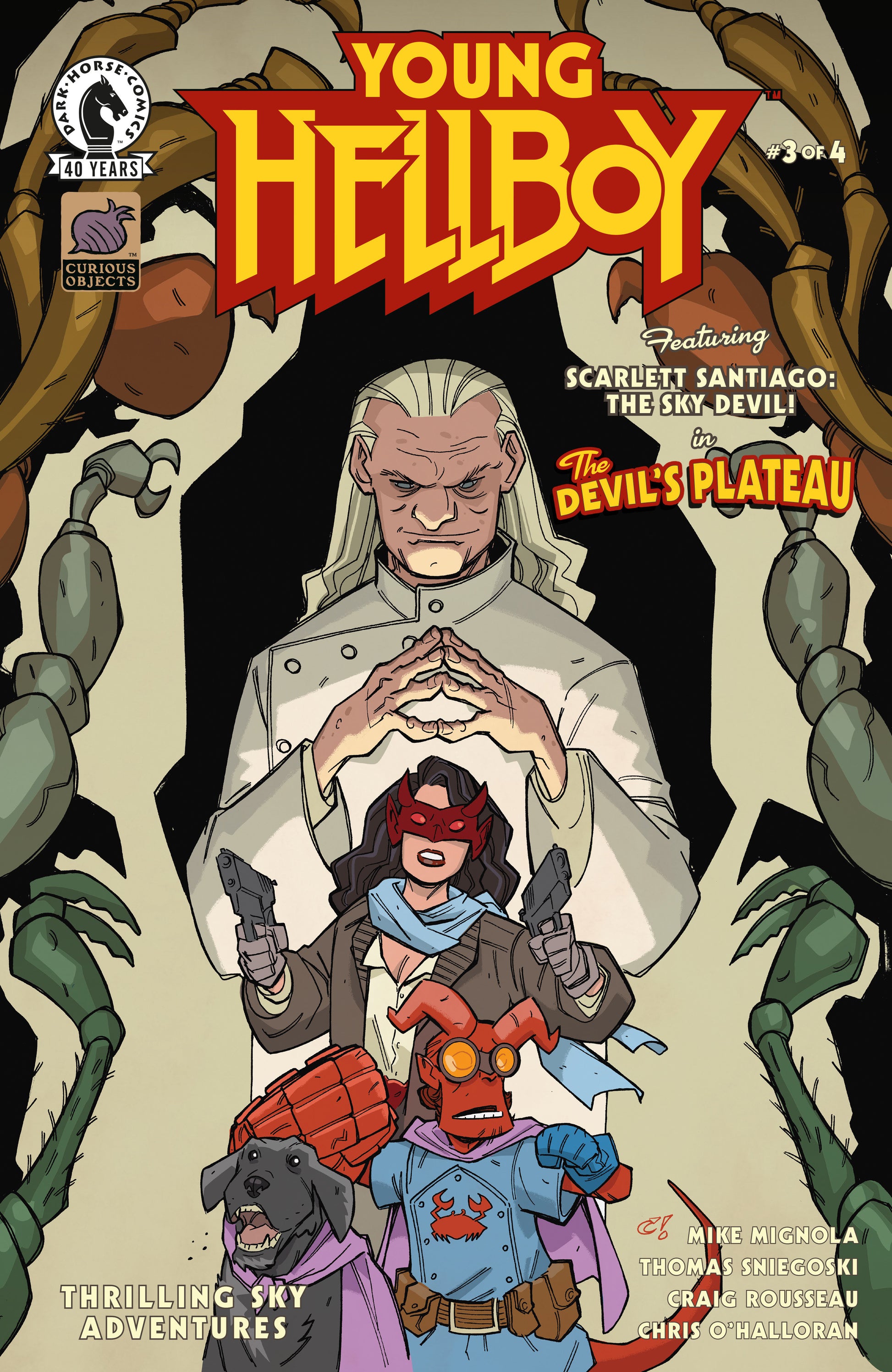 Young Hellboy: Thrilling Sky Adventures #3 Cover A (Craig Rousseau)