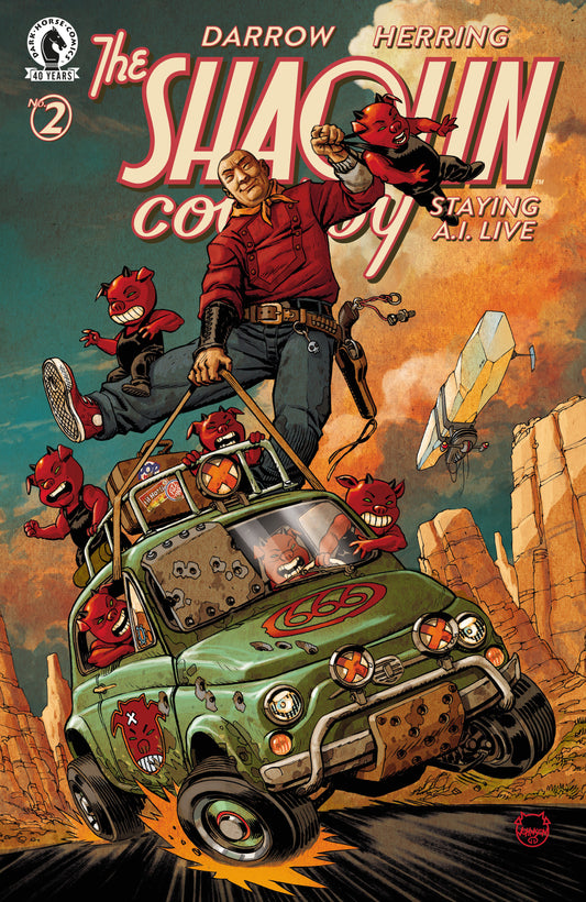 Shaolin Cowboy: Staying A.I.Live #2 Cover C (Dave Johnson)