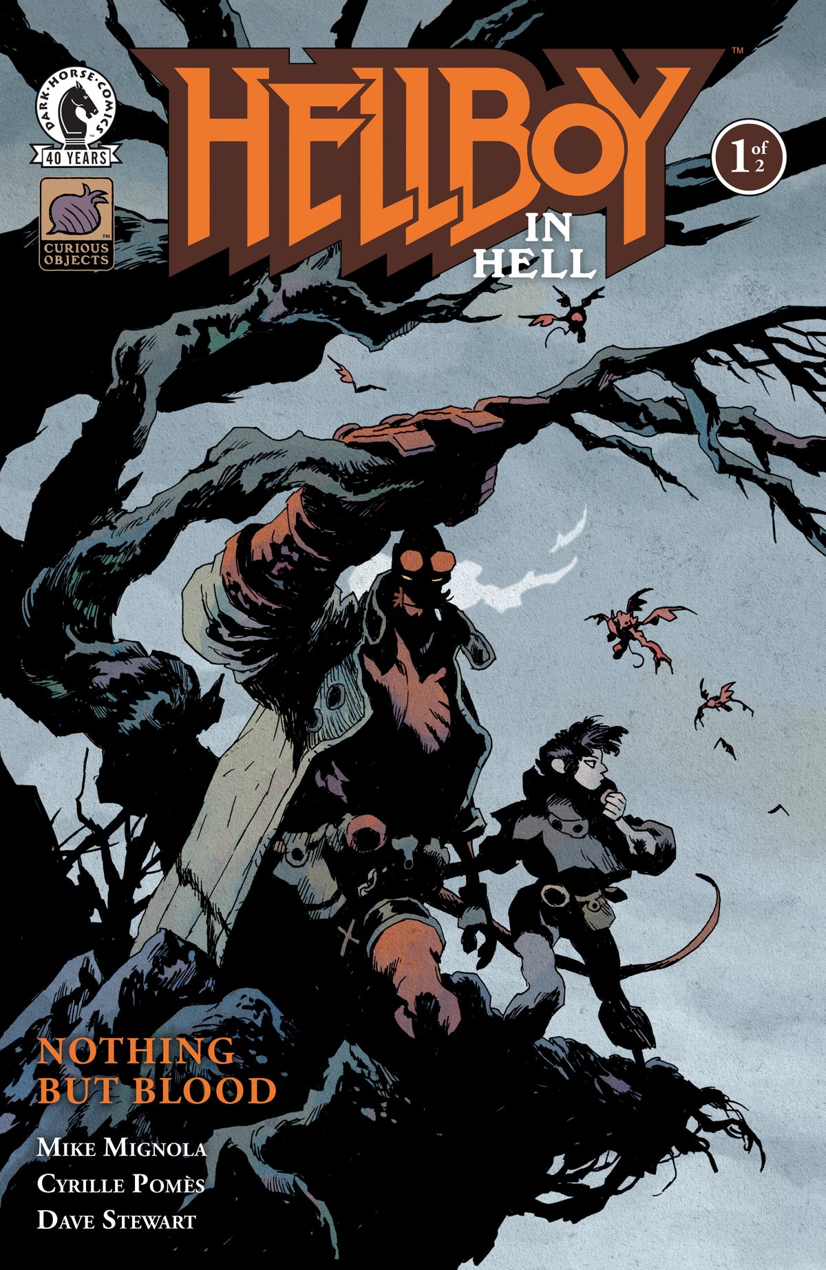 Hellboy in Hell: Nothing But Blood #1 Cover A (Cyrille Pomes) — current PRH 76156801631400111