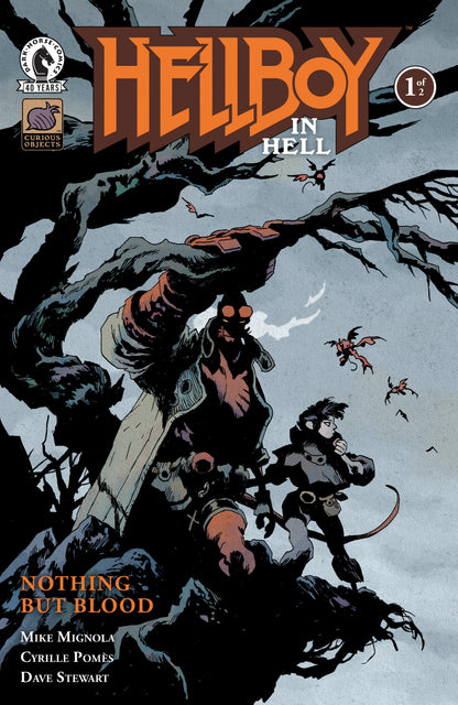 Hellboy in Hell: Nothing But Blood #1 Cover A (Cyrille Pomes) — current PRH 76156801631400111