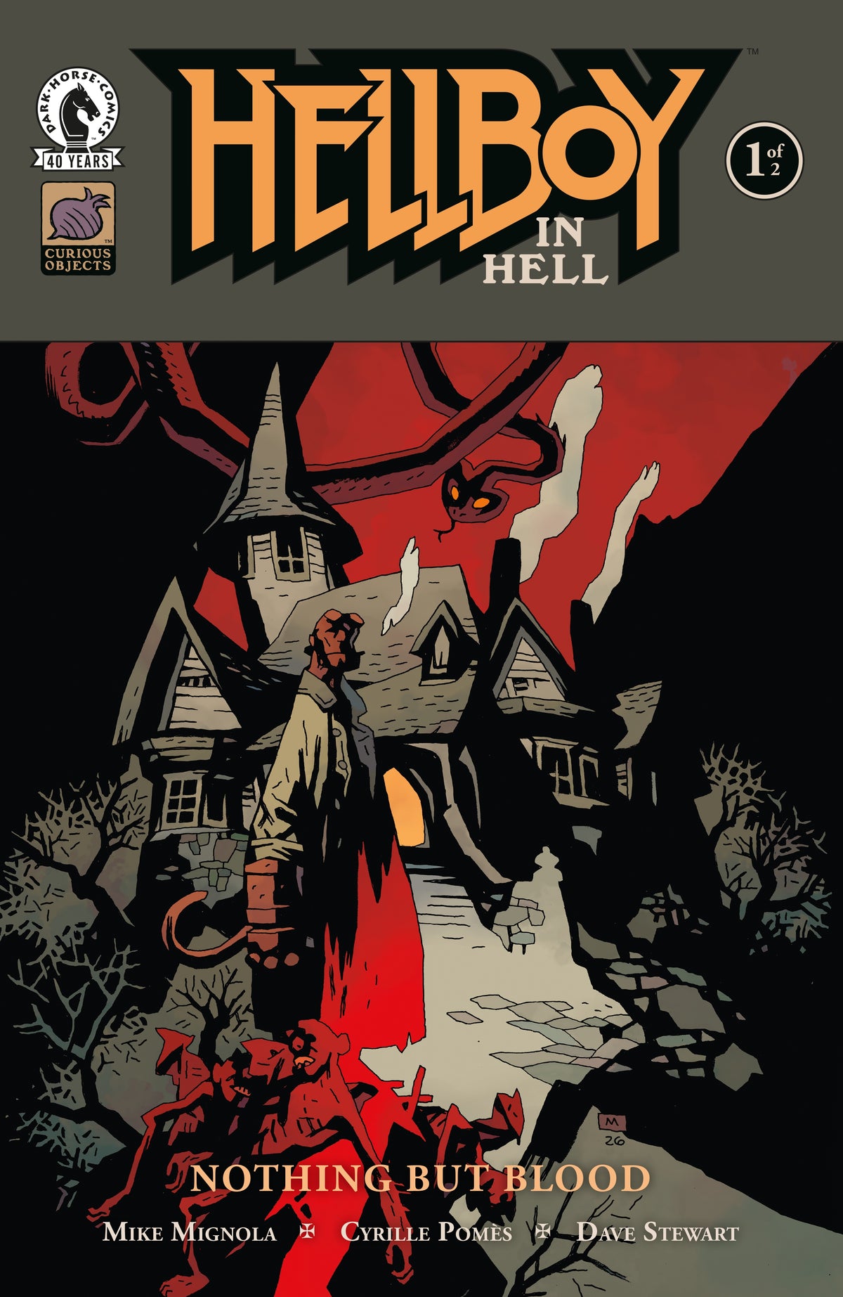 Hellboy in Hell: Nothing But Blood #1 Cover B (Mike Mignola) — current PRH 76156801631400121