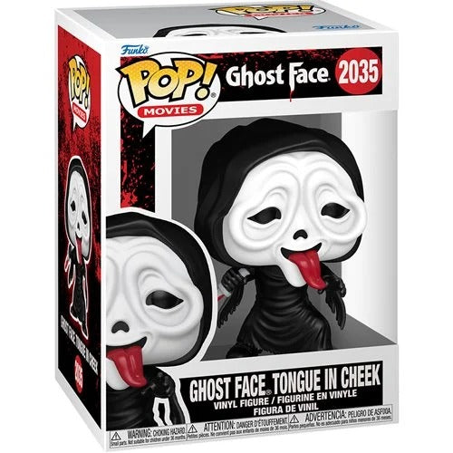 Funko Pop! 2035 Movies - Ghost Face with Tongue in Cheek Vinyl Figure
