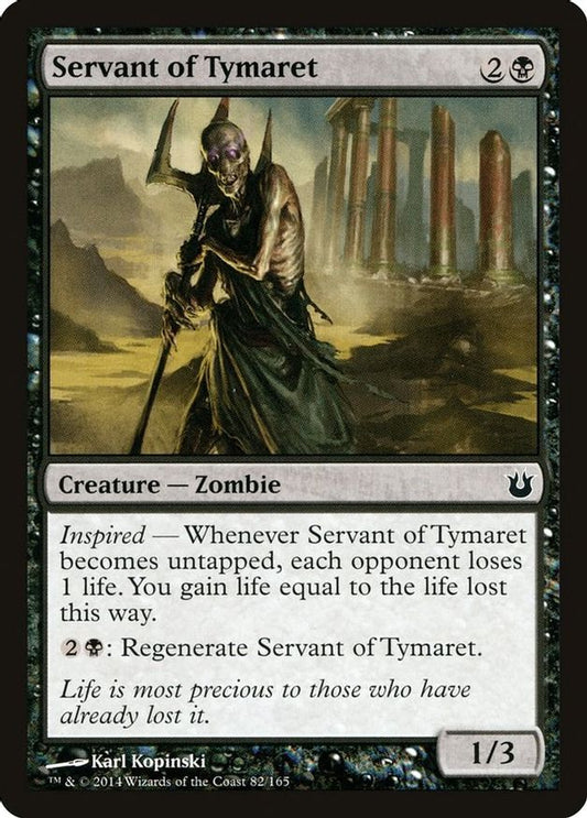 Servant of Tymaret | 82 | Born of the Gods