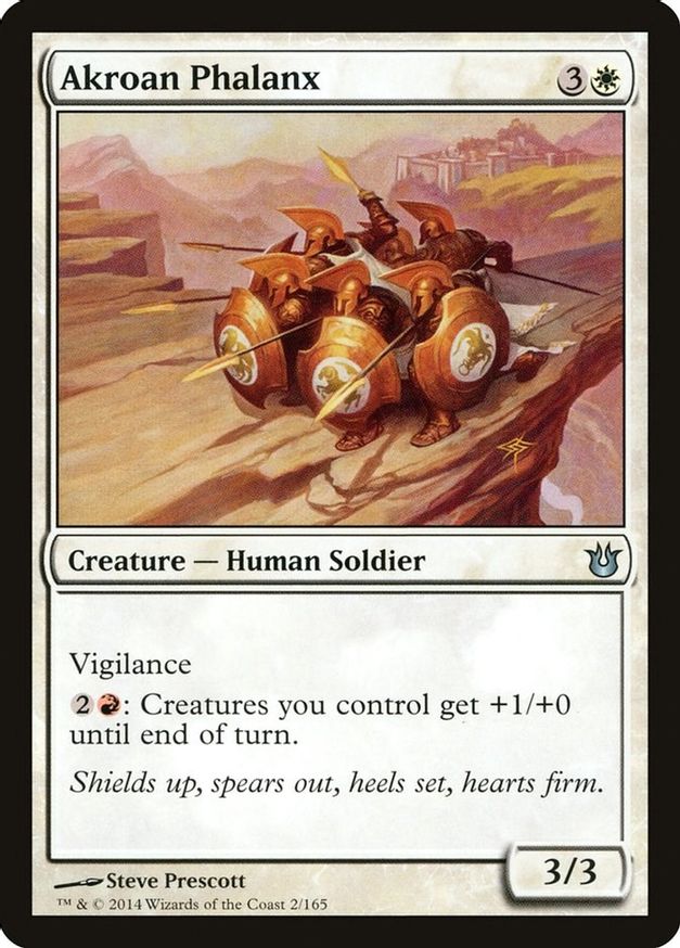 Akroan Phalanx | 2 | Born of the Gods
