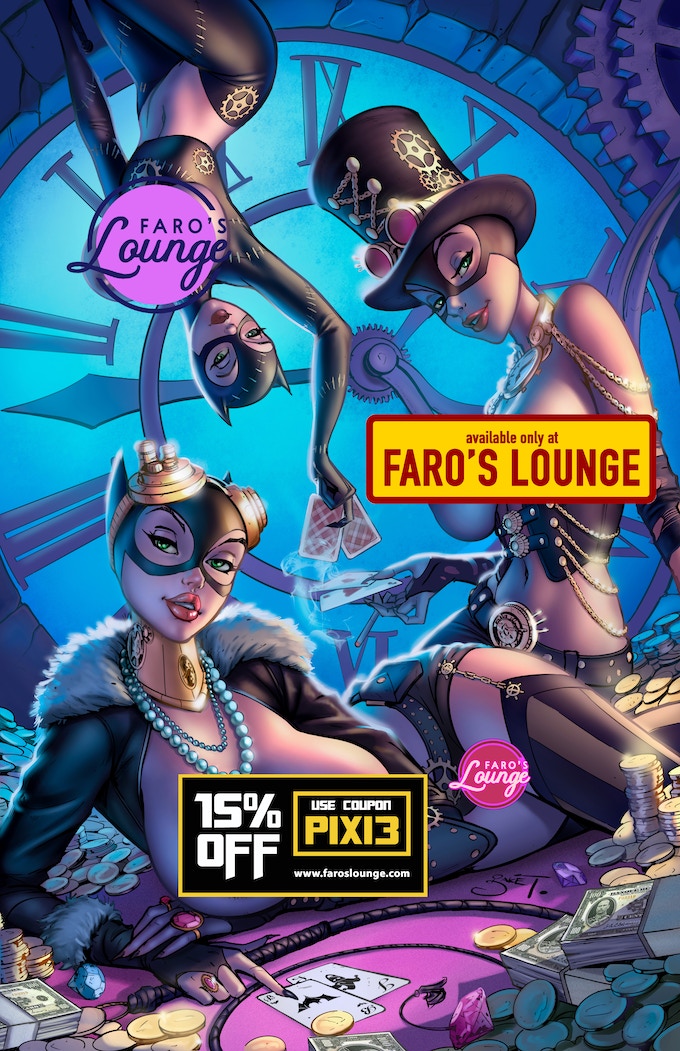 Anti-Valentine's: The Cathouse 3 – 64-Page Dark Art & Poetry Collection by Faro Kane