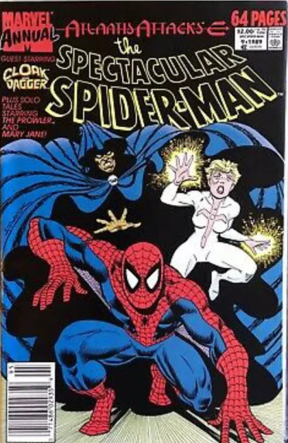 The Spectacular Spider-Man Annual #9B - VG/FN - Stock Photo